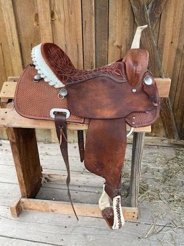 BILLY COOK BARREL RACING SADDLE