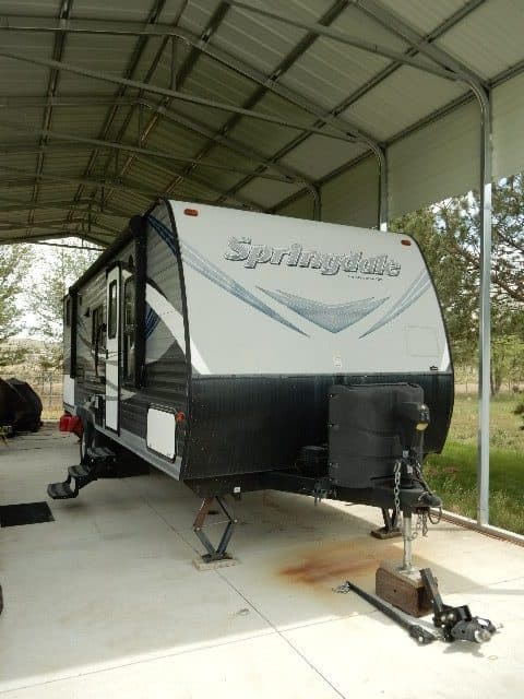 2019 Keystone Springfield 22′ BH travel Trailer