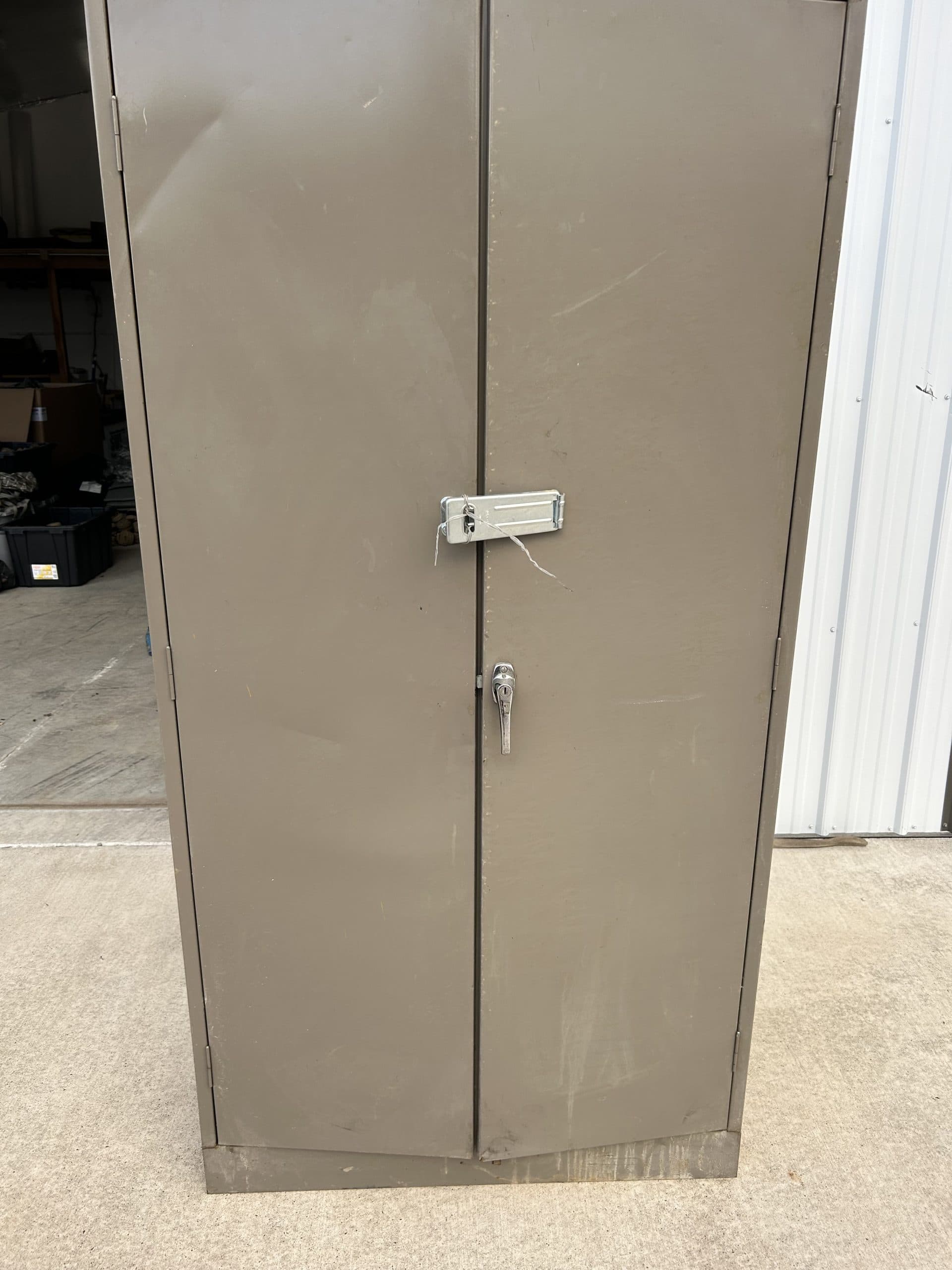 6 Foot Tall Steel Utility Cabinet