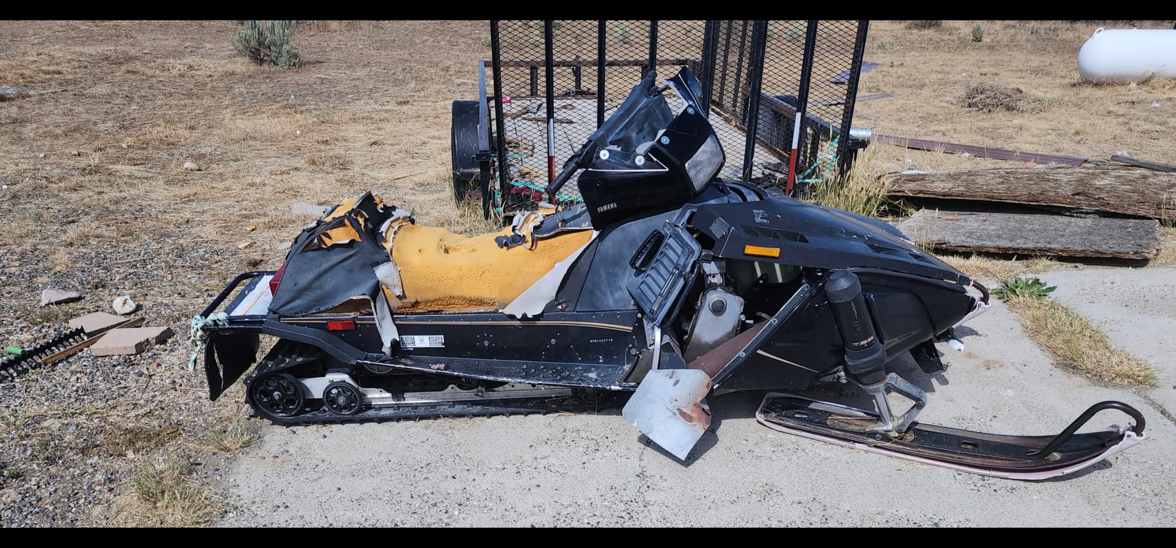 1992 Yamaha phaser ll snowmobile