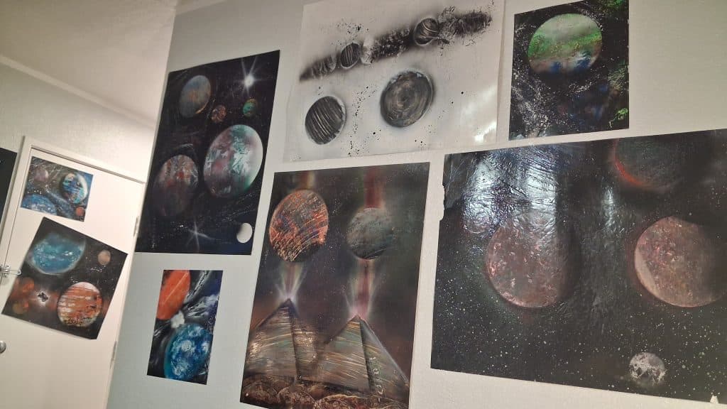 Spraypaint art