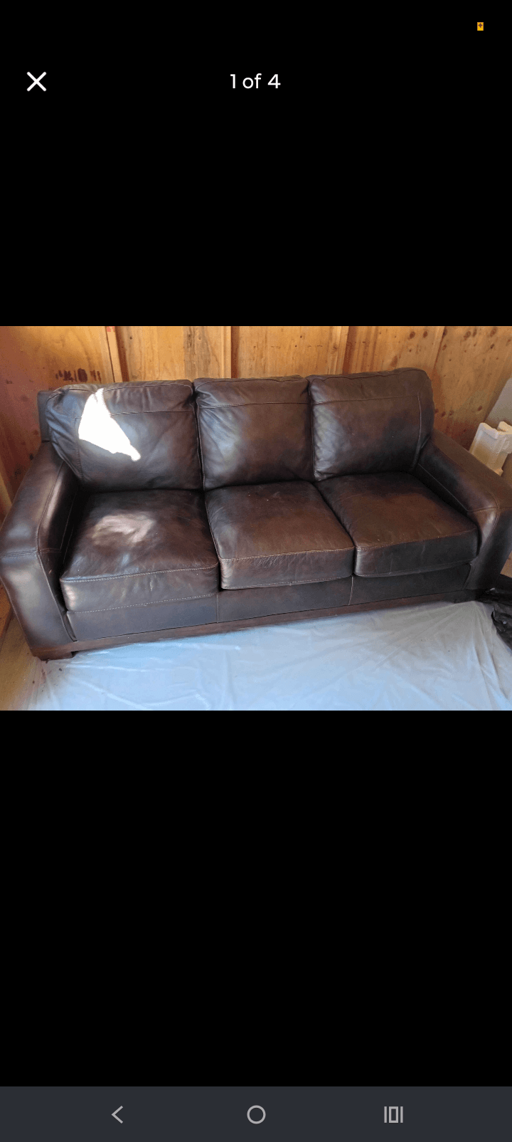 Leather Couch