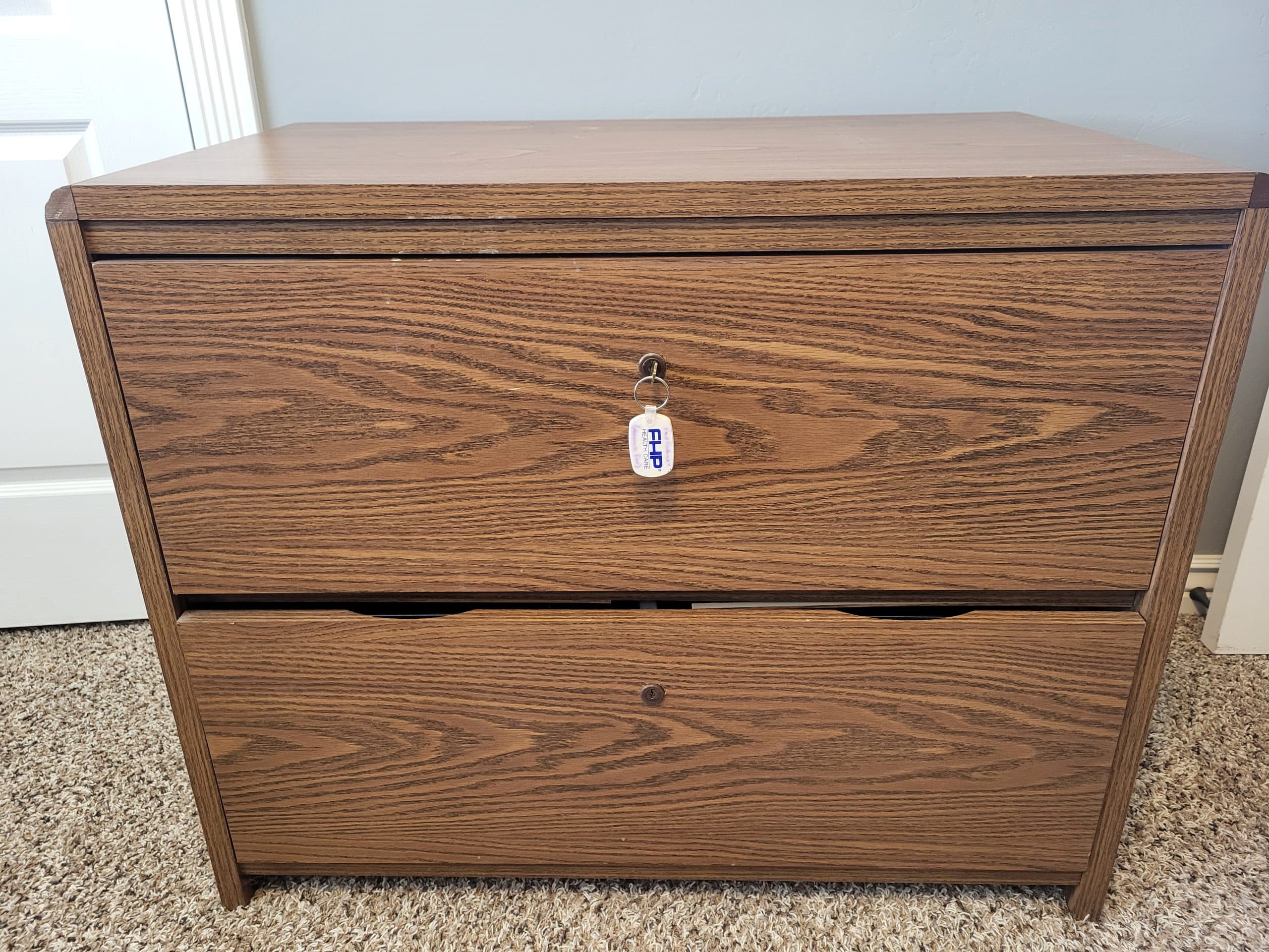 Lateral file cabinet