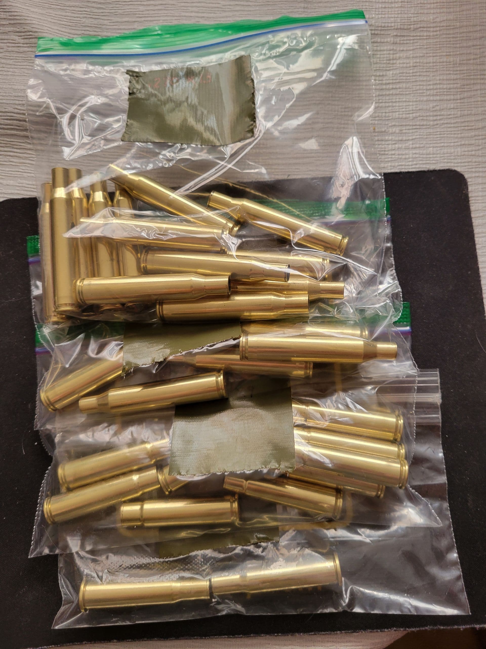 Misc. rifle brass