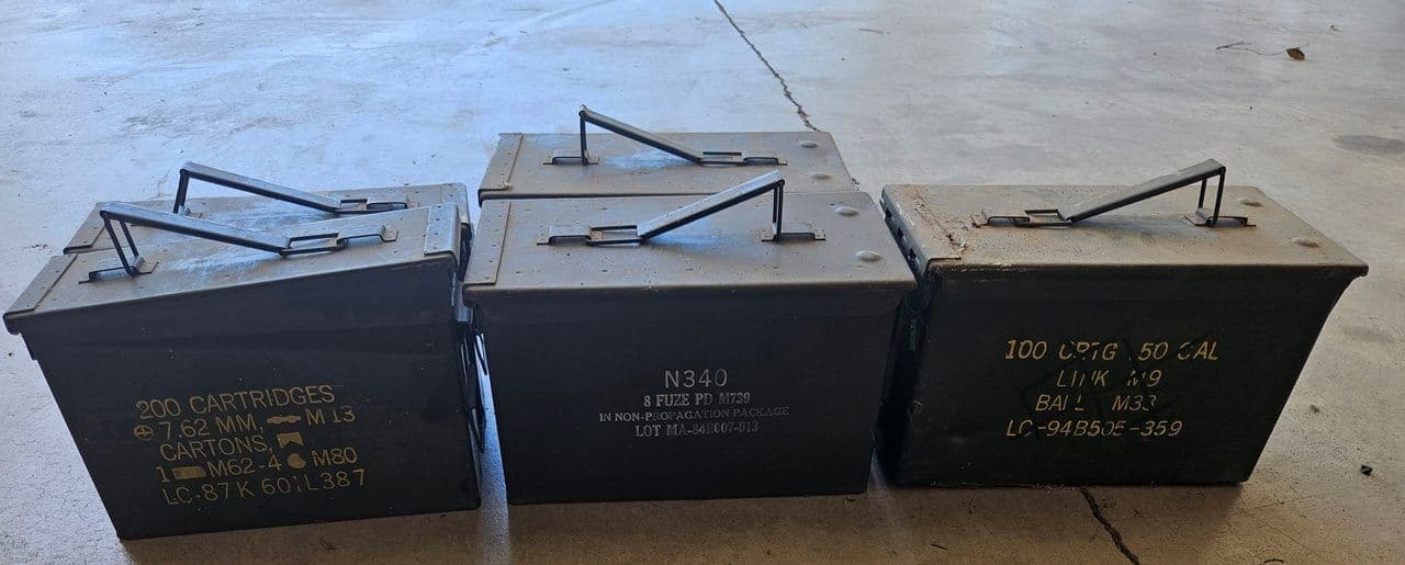 Ammo cans *Pending*