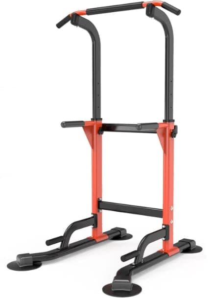 Pull-Up Chin-up Bar Dip Station, 350lb handling