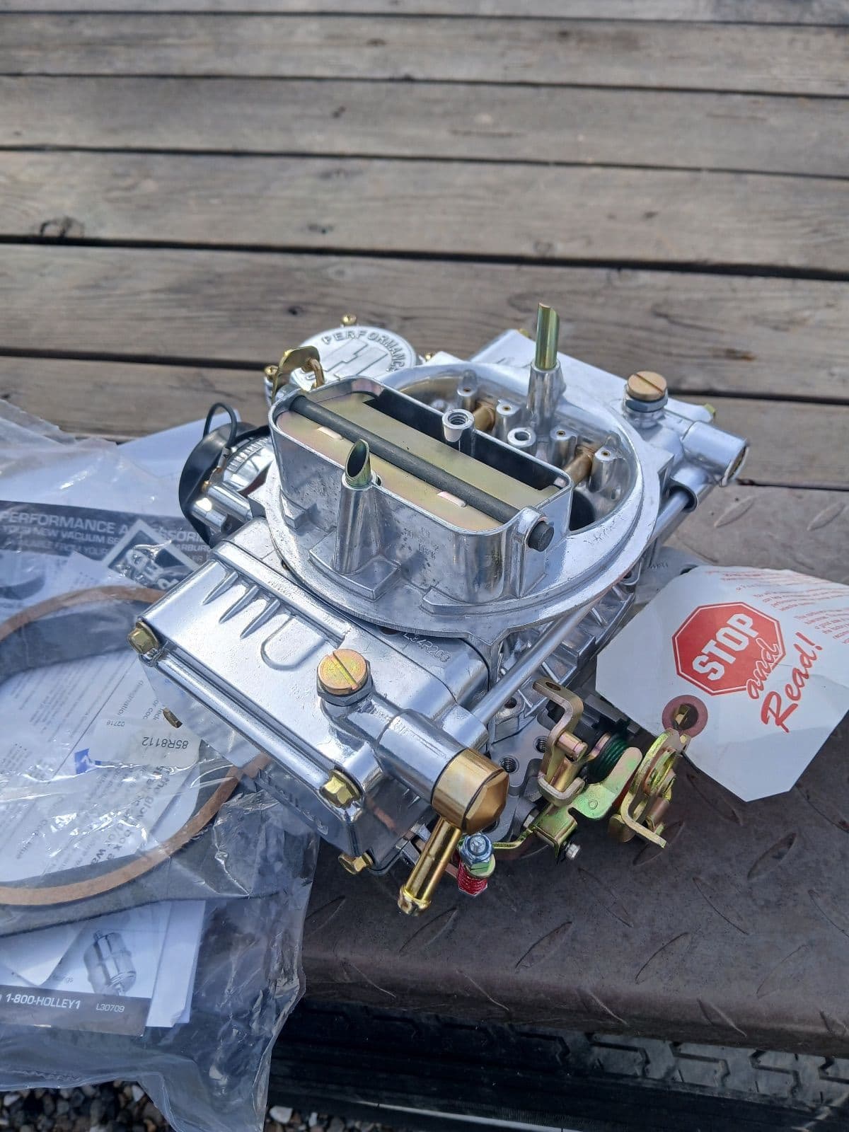 Holley 600cfm 4160 carburetor