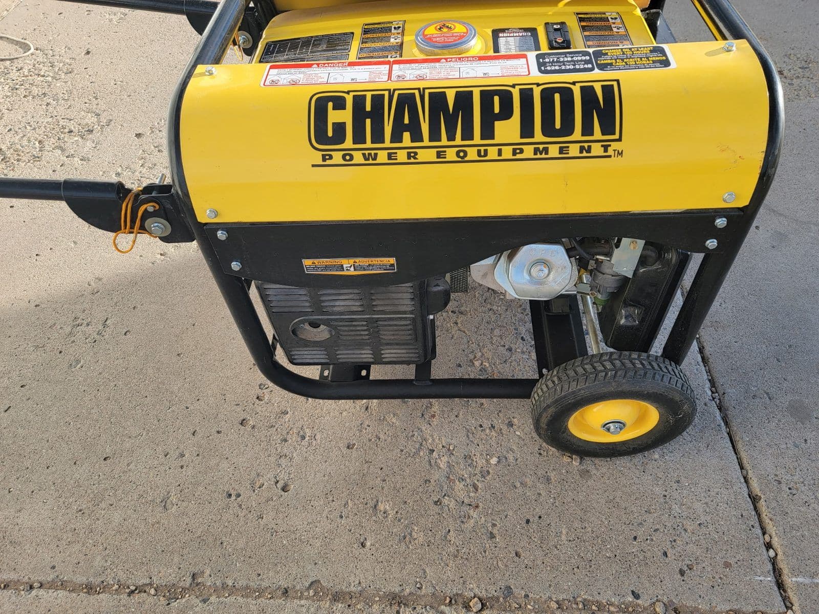 Champion Generator with Electric start