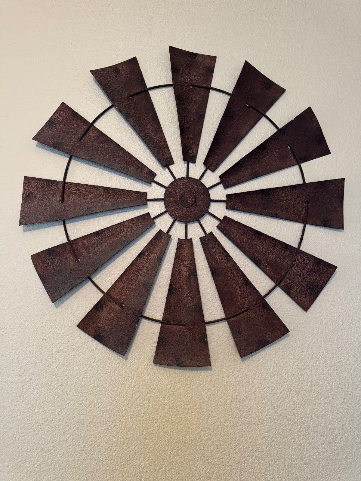 Large rustic windmill