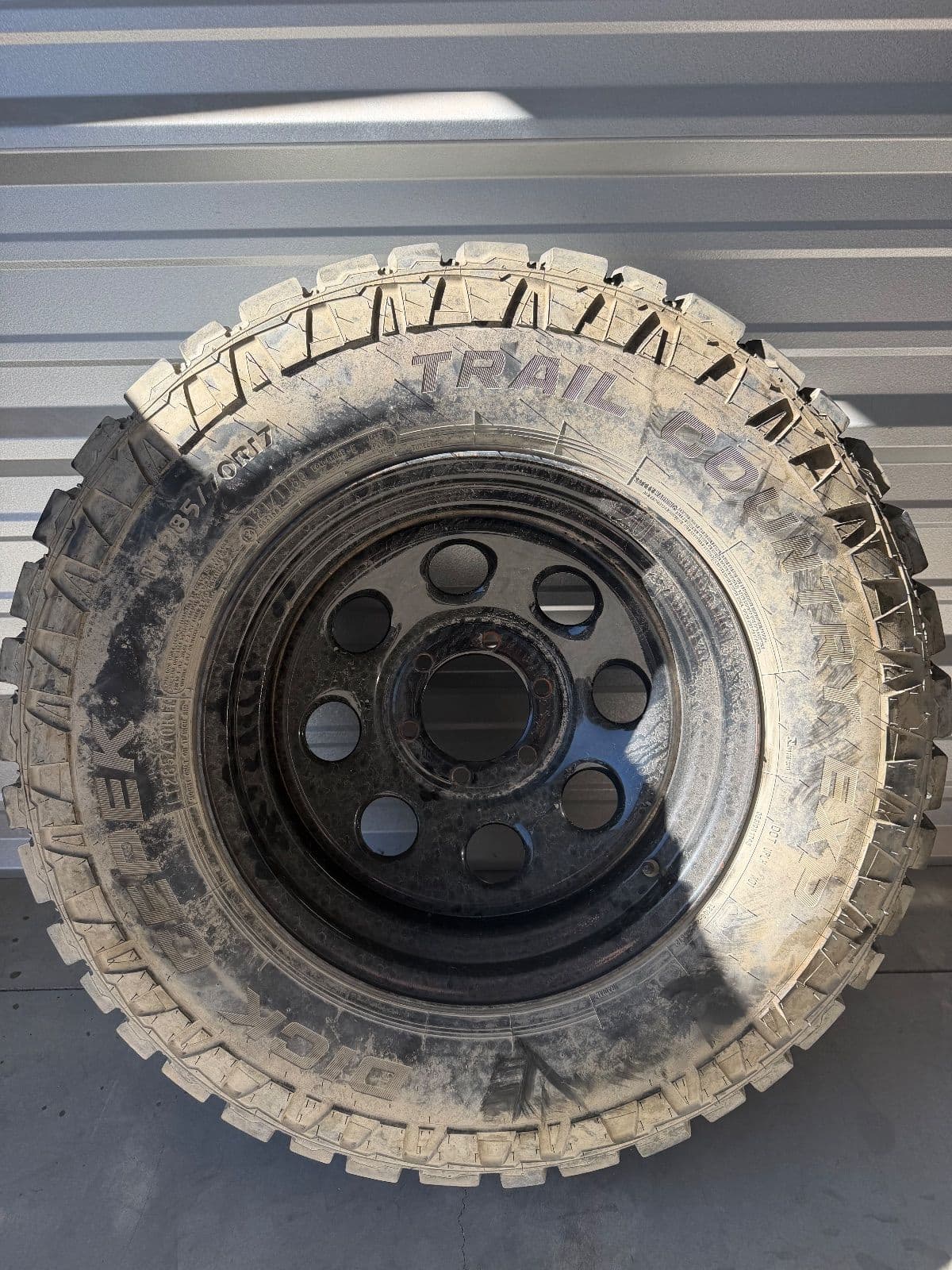 Spare tire and wheel