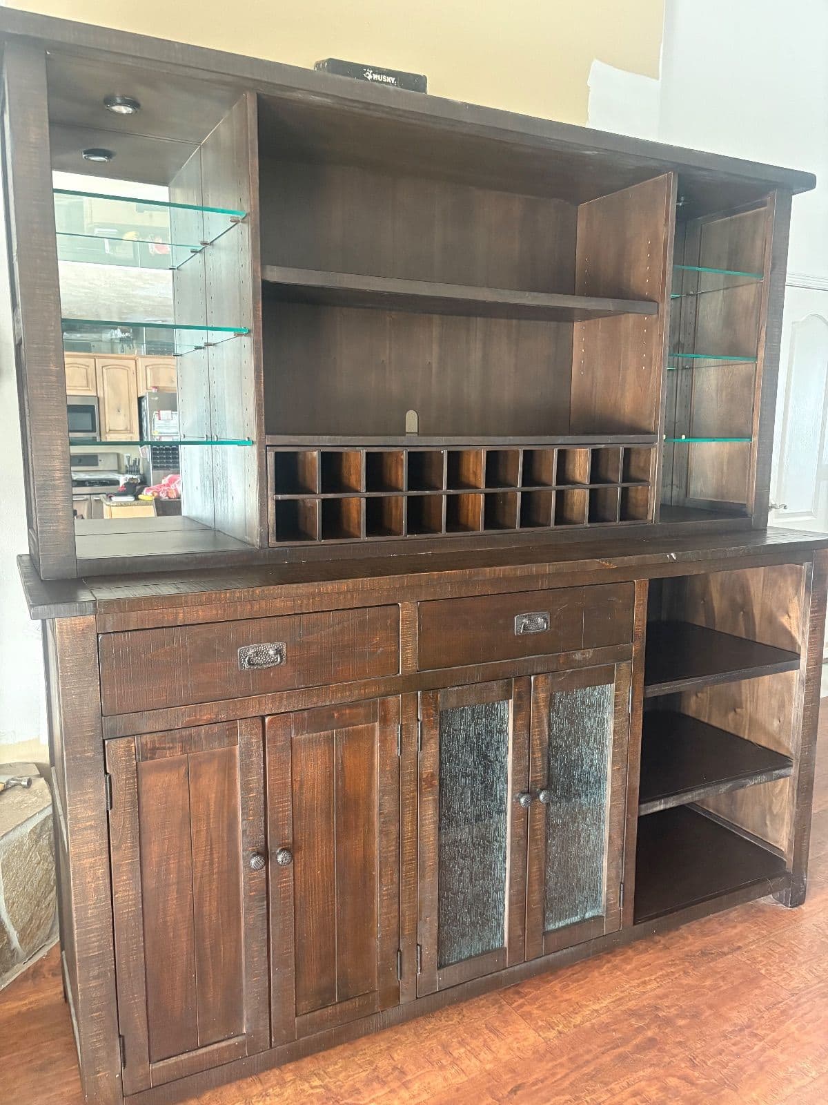 Large dining buffet/hutch