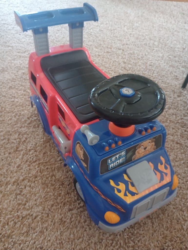 Ride along truck