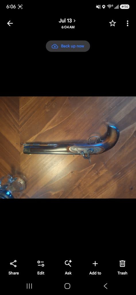 Kentucky pistol