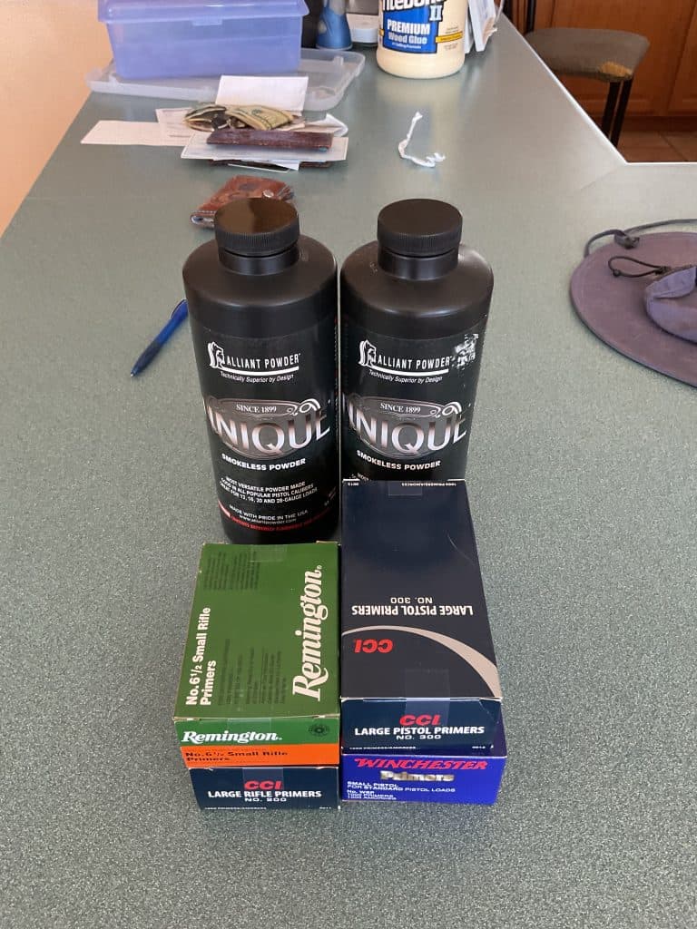 Primers and powder