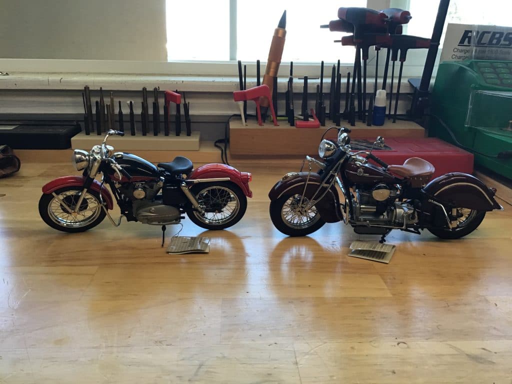 Franklin mint, Harley and Indian