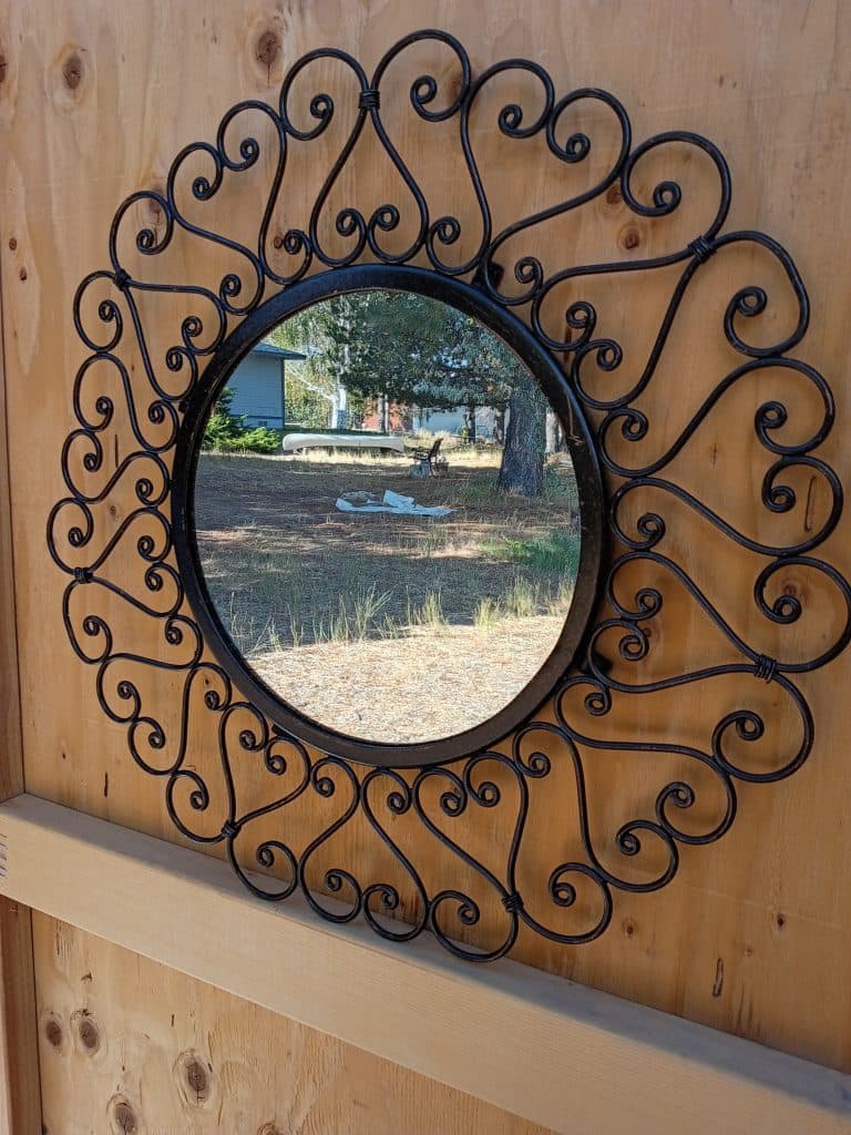 metal mirror