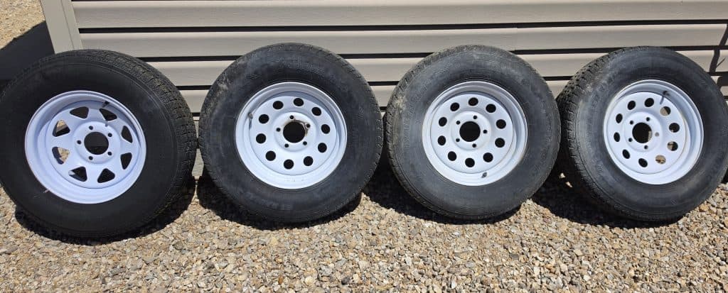 205/75R14 trailer tires and rims
