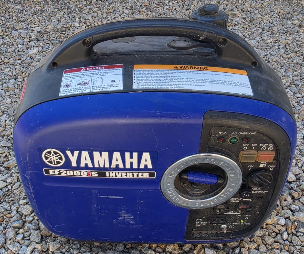 Yamaha 2000 Watt Inverter Generator