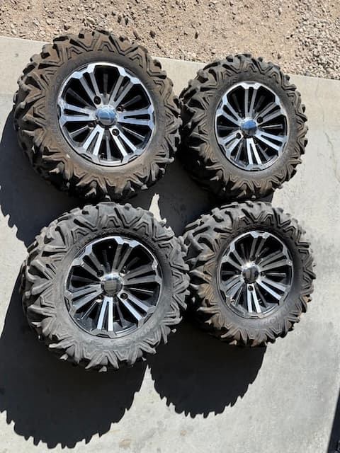 Honda Pioneer wheels and tires