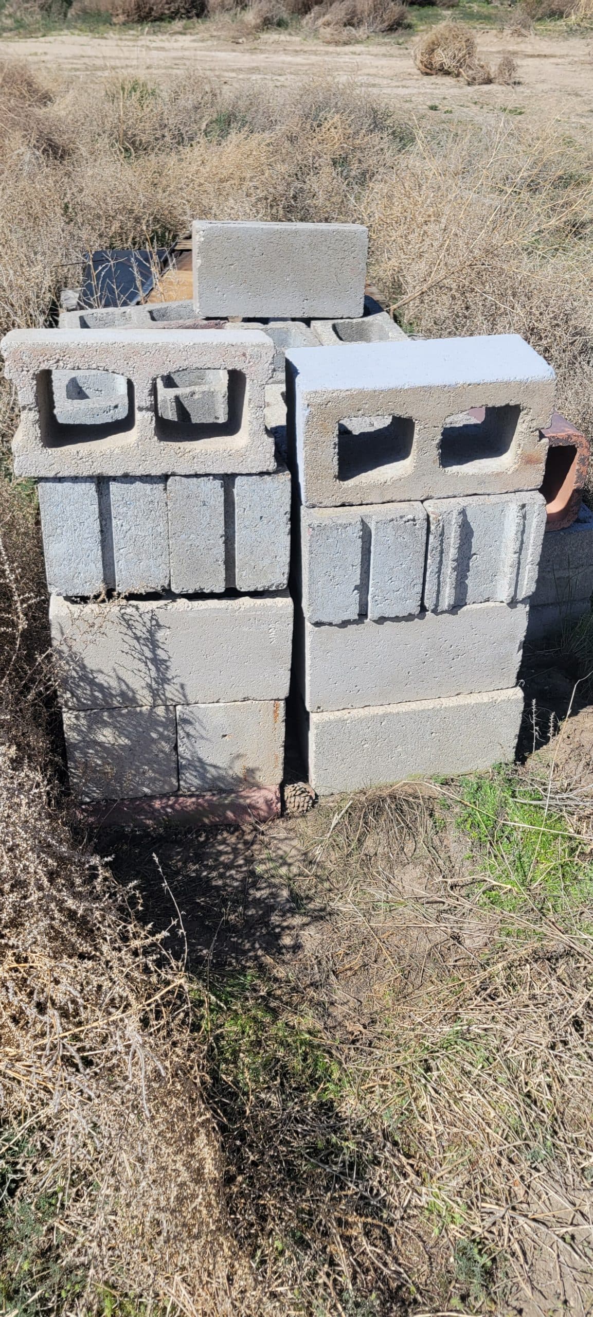 Cinder Blocks & Piers